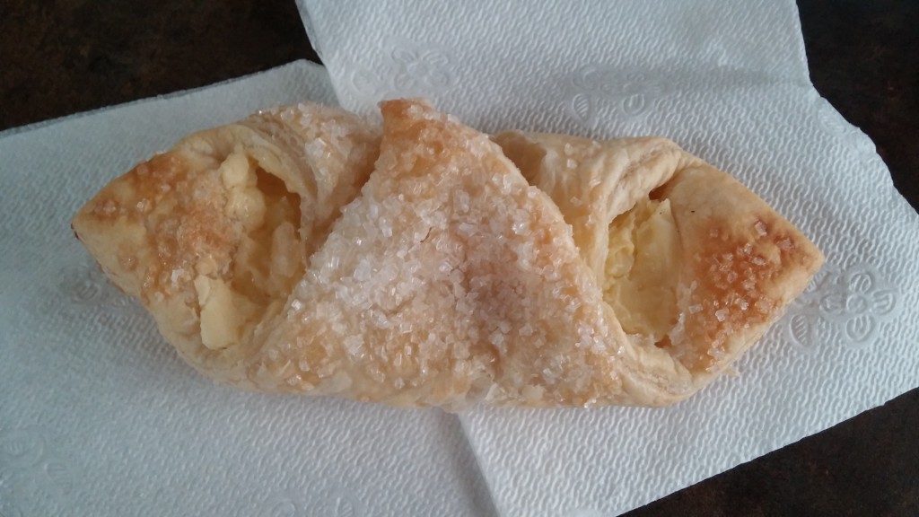 My favorite item from the Amana Bakery, the Cream Cheese Pocket!