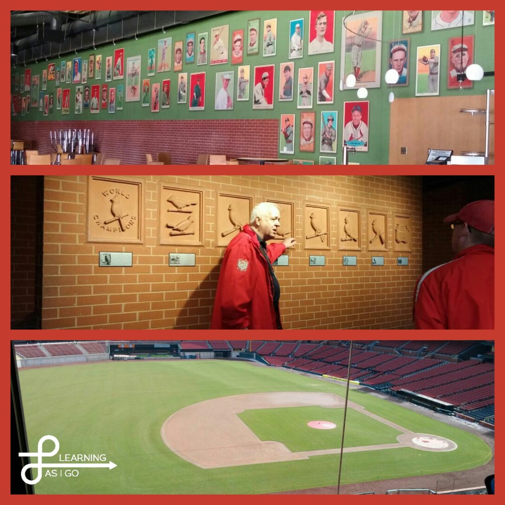 Highlights of our tour of Busch Stadium!
