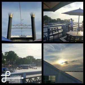 Views of and from the top deck of the Lady of the Lake
