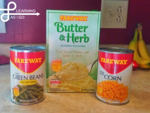 I love Fareway brand products and am not ashamed to admit that I used canned and processed foods sometimes!