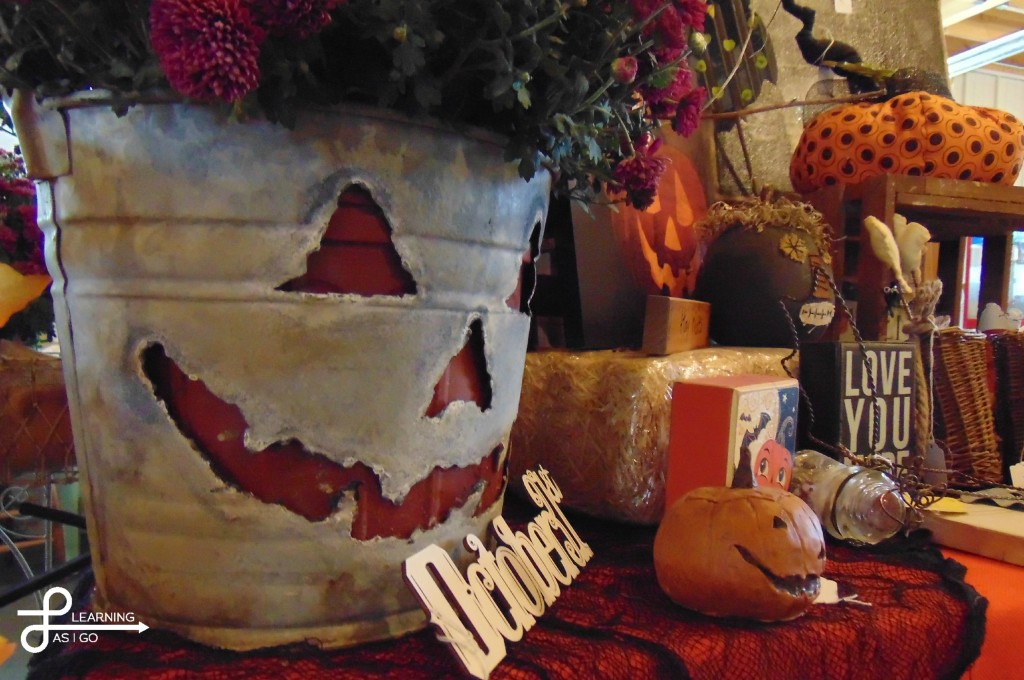 Just a snippet of the amazing fall & Halloween decor in The Market.