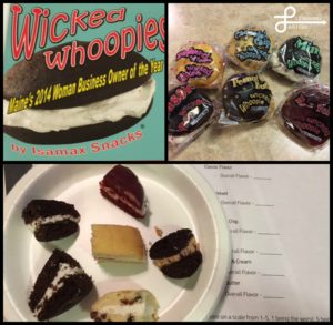 Parts of our whoopie pie taste test!